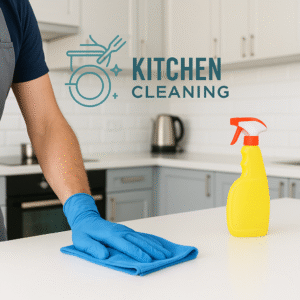 kitchen cleaning service grease free & hygienic