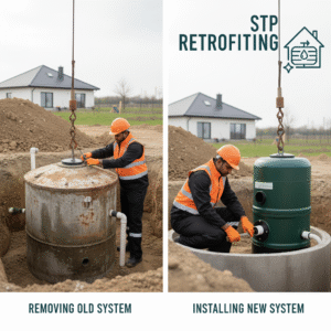 stp (sewage treatment plant) retrofitting